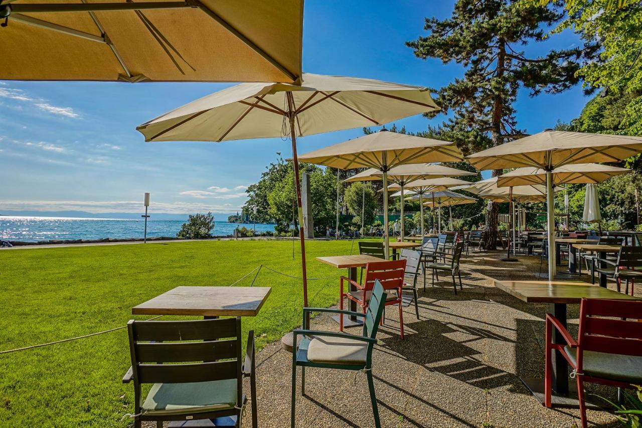 L'Eden Studio With A Balcony - Lake View Montreux Luaran gambar