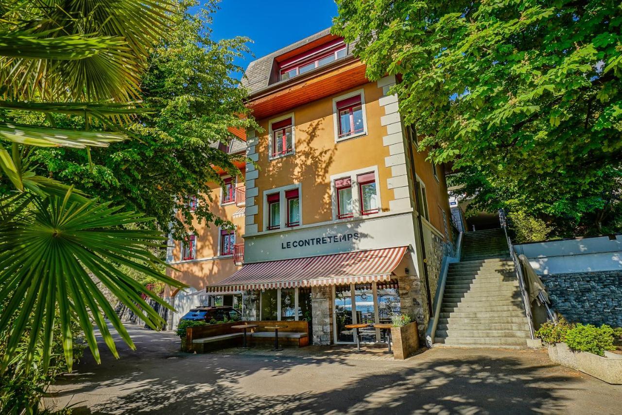 L'Eden Studio With A Balcony - Lake View Montreux Luaran gambar